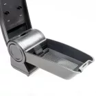 RATI ARMSTER 3 accoudoir RENAULT FLUENCE 2010-2020  [noir,cuir végétalien]