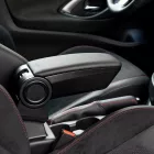 RATI ARMSTER 3 accoudoir SMART EQ FORFOUR 2017-2024 sans paquet Cool&Media [noir,cuir végétalien,12V Câble]