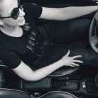 RATI ARMSTER S accoudoir SMART EQ FORFOUR 2017-2024 sans paquet Cool&Media [noir,cuir végétalien,12V Câble]