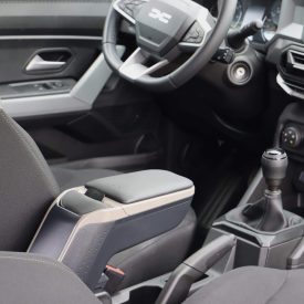   RATI ARMSTER 2 accoudoir DACIA LOGAN 2004-2016  [gris,cuir végétalien]