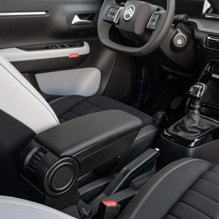 RATI ARMSTER 3 accoudoir CITROEN C3 2024-  [noir,cuir végétalien]