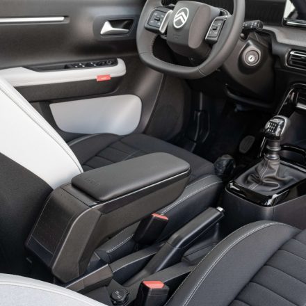 RATI ARMSTER S accoudoir CITROEN C3 AIRCROSS 2024-  [noir,cuir végétalien]