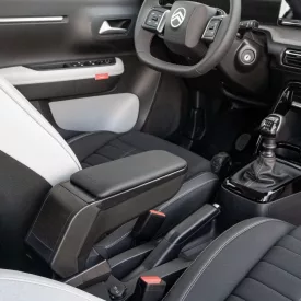   RATI ARMSTER S accoudoir FIAT GRANDE PANDA 2025-  [noir,cuir végétalien]