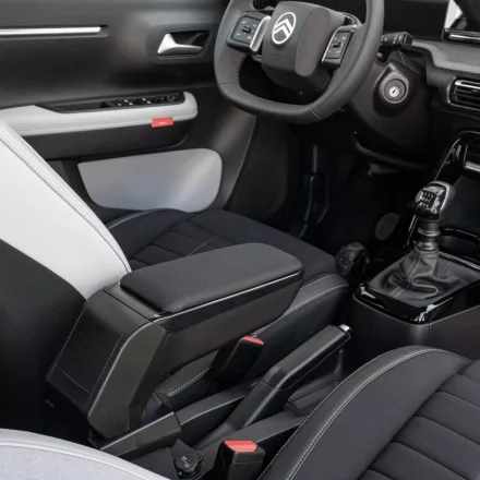 RATI ARMSTER S accoudoir FIAT GRANDE PANDA 2025-  [noir,tissu]