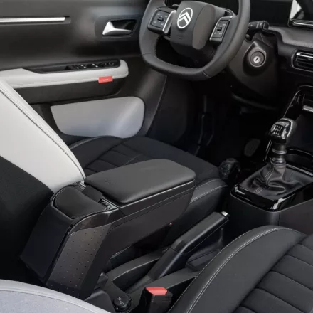 RATI ARMSTER 2 accoudoir FIAT GRANDE PANDA 2025-  [noir,cuir végétalien]