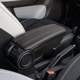   RATI ARMSTER 3 accoudoir CITROEN E-C3 AIRCROSS 2024-  [noir,cuir végétalien,coutures rouges]