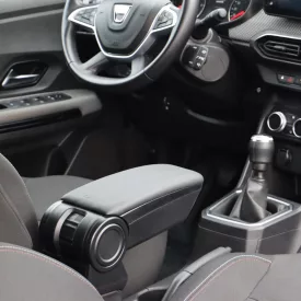   RATI ARMSTER 3 accoudoir DACIA JOGGER 2021-  [noir,cuir végétalien]
