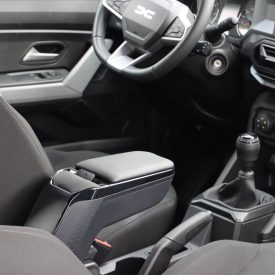   RATI ARMSTER 2 accoudoir DACIA SANDERO 2020-  [noir,cuir végétalien]