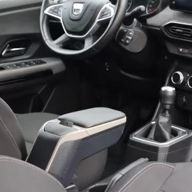   RATI ARMSTER 2 accoudoir DACIA JOGGER 2021-  [gris,cuir végétalien]