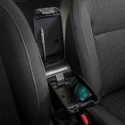RATI ARMSTER 3 accoudoir  montage sur siège DACIA LODGY 2015-2020 avec accoudoir original [noir,cuir végétalien,PP]