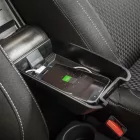 RATI ARMSTER 3 accoudoir  montage sur siège DACIA LODGY 2015-2020 avec accoudoir original [noir,cuir végétalien,usb, PP]