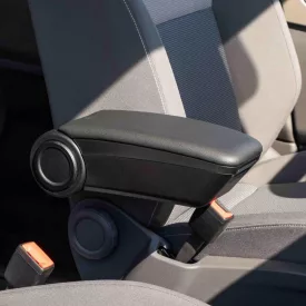   RATI ARMSTER 3 accoudoir  montage sur siège DACIA LODGY 2015-2020 sans accoudoir original [noir,cuir végétalien]