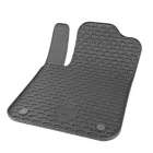 GUZU tapis en caoutchouc FIAT 500 2016-2024  [noir,caoutchouc]